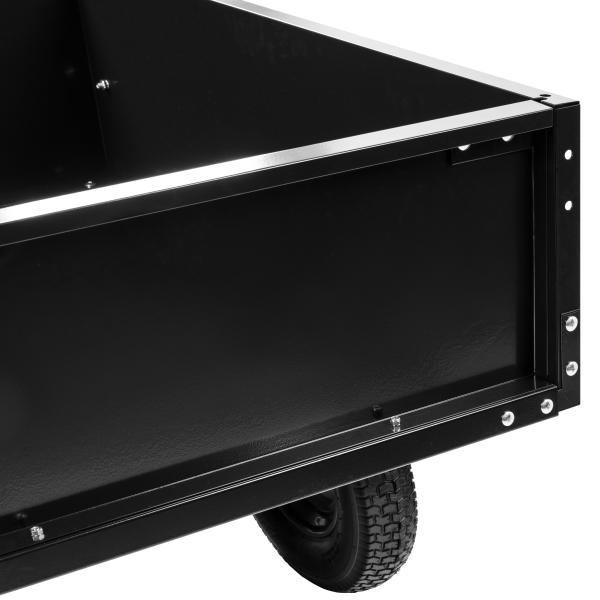 Garden cart for lawn tractor 150 kg 